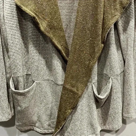 Michael Farrell Olive/Tan Cardigan Medium‎ - Picture 4 of 7